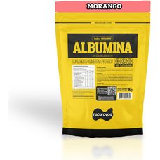 Albumina Sabor Morango 420g Naturovos