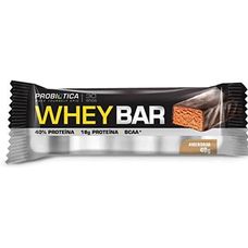 Whey Bar Probiotica Amendoim Display 1 Unidade 40g