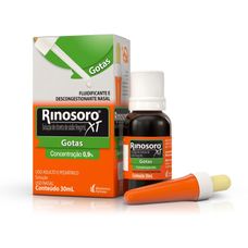 Rinosoro Xt Farmasa 9mg/ml em gotas 30ml