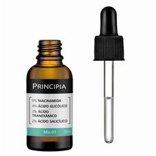 Sérum Principia 5% Niacinamida + 4% Glicólico + 3% Tranexamico + 2% Salicilico Mix-01 Anti-Acne 30ml