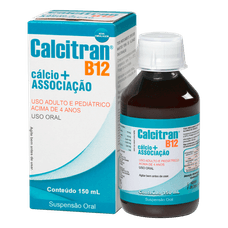 Calcitran Divcom B12 suspensão 150ml