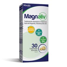Magnaliv Myralis 130mg+ 2,5mg+ 1mg com 30 comprimidos revestidos