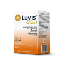 Luvis Gold União Química Zero Açúcar com 60 cápsulas