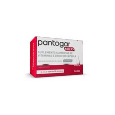 Polivitaminico Pantogar Neo Para Cabelos com 90 capsulas