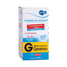 Cloridrato de Ambroxol Ems xarope Infantil 120ml