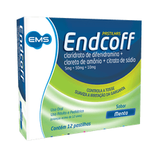 Endcoff Ems Sabor Menta com 12 pastilhas