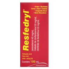 Resfedryl Pharmascience solução Oral 100ml