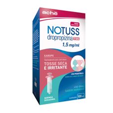 Notuss  Tss Ache Farma 1,5mg/ml xarope Pediátrico 120ml