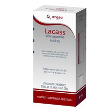 Lacass Arese 66,66mg com 14 comprimidos