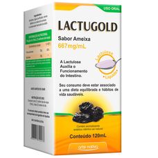 Lactugold Art Nativa Sabor Ameixa suspensão com 120ml