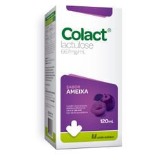 Colact União Química Sabor Ameixa 667mg/ml xarope 120ml