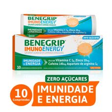 Benegrip Imuno Energy 1 Tubo Com 10 Comprimidos