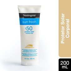 Protetor Solar Neutrogena Sun Fresh Fps 50 200ml