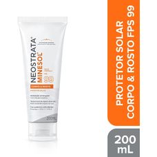 Protetor Solar Neostrata Minesol Para Corpo E Rosto Fps 99 200ml