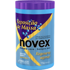 creme Tratamento Novex Reposição de Massa 1Kg