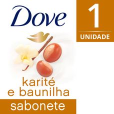 Sabonete Dove Delicius Care Karité E Baunilha 90g