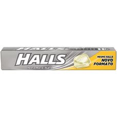Halls Menta Prata Drops Com 10 Unidades 28g