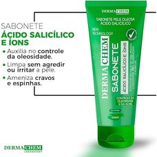 Sabonete Dermachem Ácido Salicílico Para Pele Oleosa 100ml