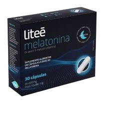 Melatonina Litee Farma 400mg com 30 cápsulas