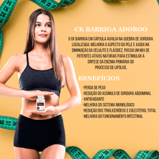 Ck Barriga Adoroo 500mg com 60 Cápsulas