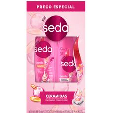 Kit Seda Shampoo Ceramidas 300ml + Condicionador Ceramidas 190ml