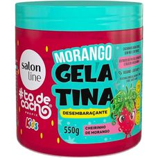 Gelatina Salon Line #todecacho Condicionador Kids Morango Desembaracante 550g