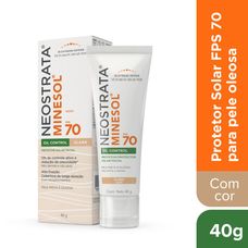 Protetor Solar Neostrata Minesol Oil Control Para Pele Clara Fps 70 De 40g