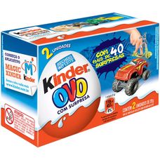 Chocolate Kinder Ovo Ferrero Aventura Na Selva com 2 Unidades de 20g Cada