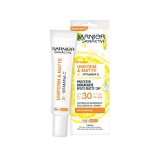 Protetor Hidratante Facial Garnier Uniform & Matte Vitamina C FPS30 15g