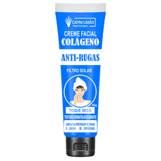 Creme Facial Anti Rugas Capim Limão Bisnaga 40G