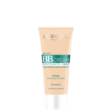 Base Loreal Bb Cream Moren 5 em 1 Matte Fps50 30ml