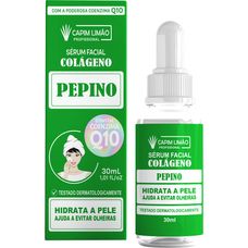 Sérum Capim Limão Facial Colágeno Pepino 30ml