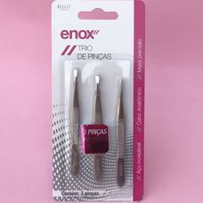 Trio de Pinças Belliz Enox