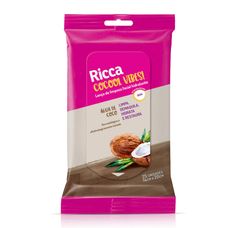 Lenço de Limpeza Facial Ricca Cocool Vibes Hidratante com 25 unidades