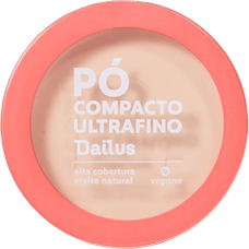 Pó Compacto Dailus Vegano Claro D02