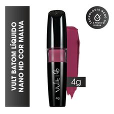 Batom Vult Nano Hd Líquida Malva 4g