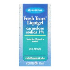 Fresh Tears Liquigel Allergan 1% solução Oftálmica Colírio com 15ml