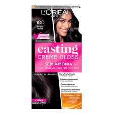 Tintura Casting creme Gloss Loréal 1.00 Preto Noite