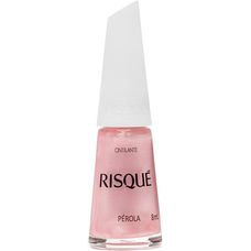Esmalte Risqué Cintilante Pérola Hipoalergênico com 8ml