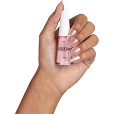 Esmalte Risqué Cintilante Pérola Hipoalergênico com 8ml