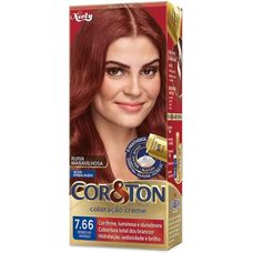 Tintura Cor & Ton 7.66 Vermelho Intenso 50g