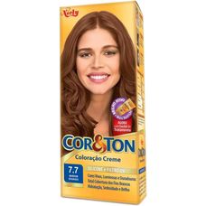 Tintura Cor & Ton 7.7 Marrom Dourado 50g