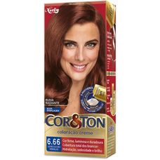 Tintura Cor & Ton 6.66 Louro Escuro Vermelho 50g