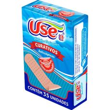 Curativos Use It Transparente com 35 Unidades