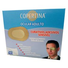 Curativo Ocular Copertina Adulto com 20 Unidades