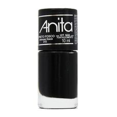 Esmalte Anita Preto Fosco Basiquinhas E Sofisticadas 10ml