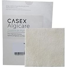 Curativo Casex Alginato Cálcio E Sódio 10cm X 10cm