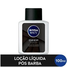 loção Pós Barba Nivea Deep Black Comfort 100ml