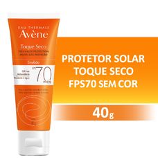 Protetor Solar Avène Emulsão Toque Seco Fps 70 40g