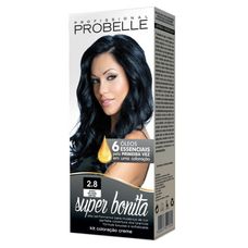 Tintura Probelle Super Bonita Preto Azulado Perola 2.8 50g